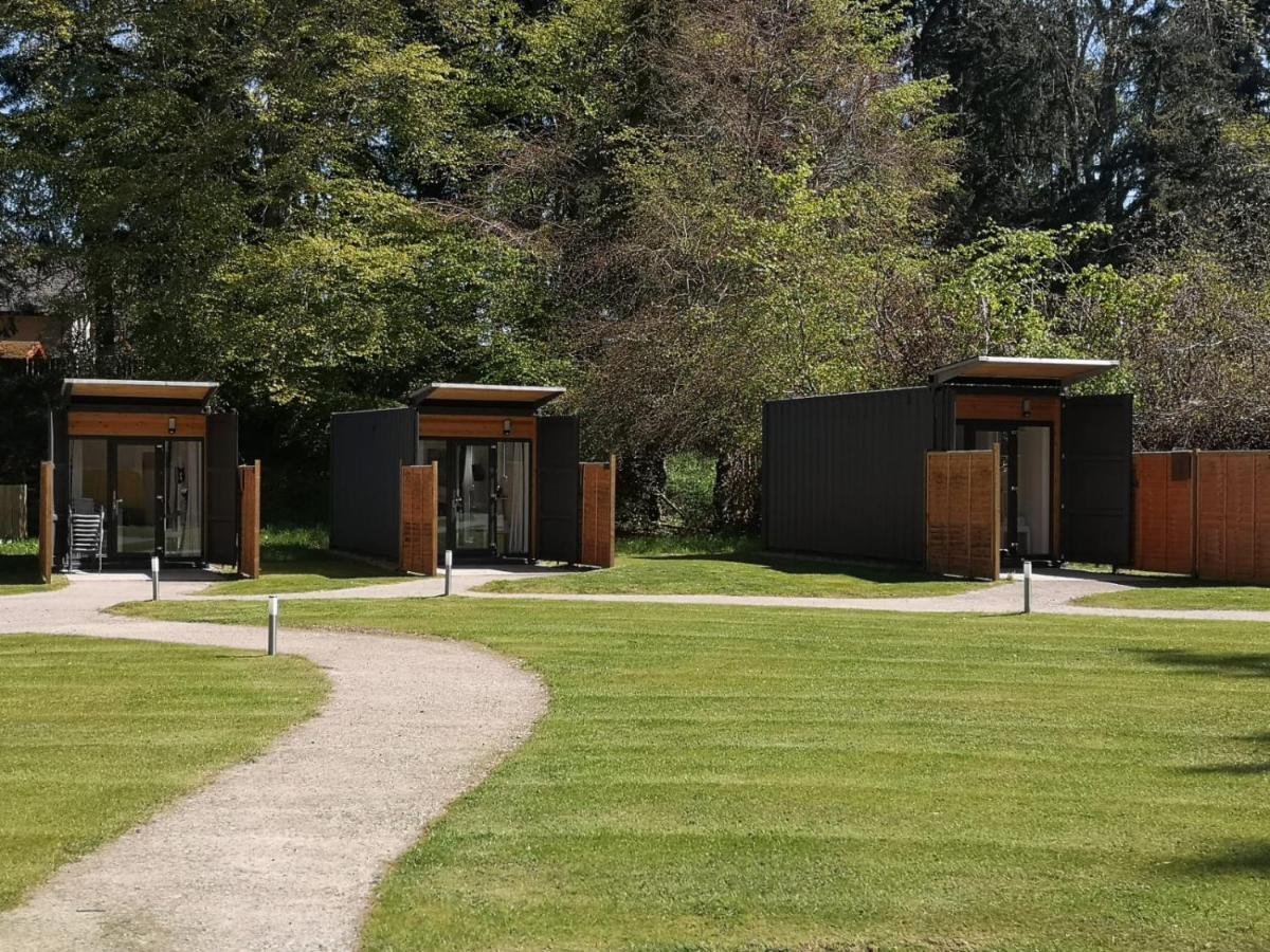 A Unique Experience In A Converted Shipping Containers, Glamness Is Adults Only Inverness Esterno foto