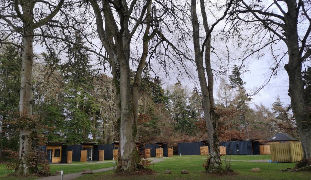 A Unique Experience In A Converted Shipping Containers, Glamness Is Adults Only Inverness Esterno foto