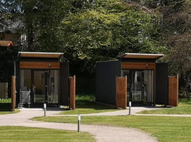 A Unique Experience In A Converted Shipping Containers, Glamness Is Adults Only Inverness Esterno foto